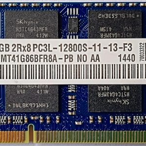 High Performance SKhynix 8GB DDR3 Laptop RAM 1600 MHz PC3L-12800S 204 Pin SODIMM Single Channel with 3 Years Replacement Warranty (This RAM is NOT for Desktop/Computer)