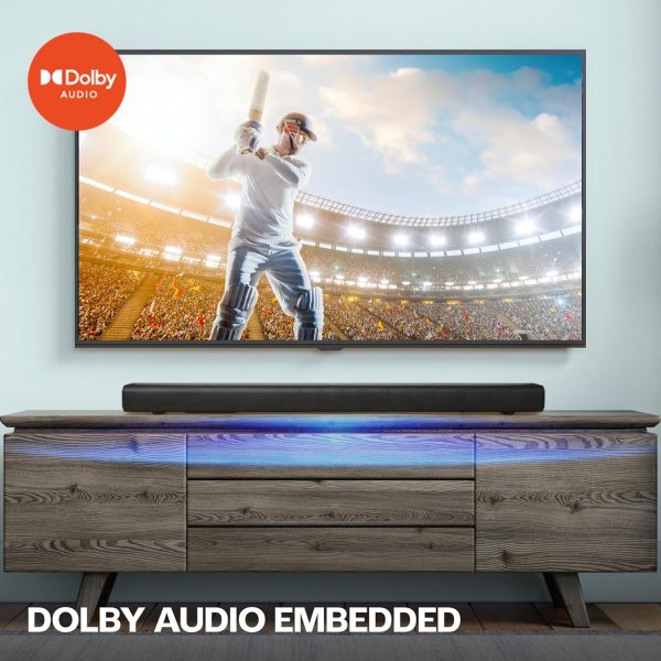 JBL Cinema SB510, Dolby Audio Soundbar with Built-in Subwoofer, 3.1 Channel, Center channel for superior voice clarity, HDMI eARC, Bluetooth & Optical Connectivity (200W)