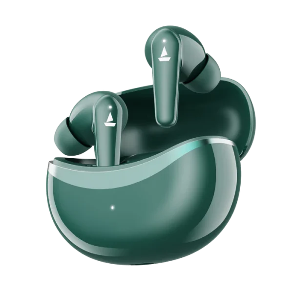 boAt Airdopes 131 Elite ANC w/ Active Noise Cancellation,60HRS Playback,Chrome Design Bluetooth (Active Teal, True Wireless)