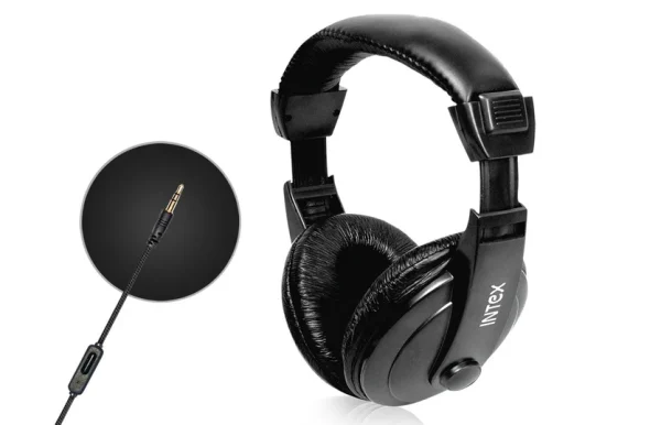 Intex Megablack Headphone