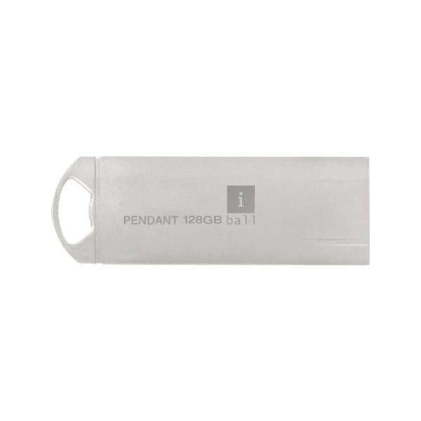 iBall Pendant 128 GB USB 2.0 Flash Drive OS Compatibility with Windows and Mac (Silver)