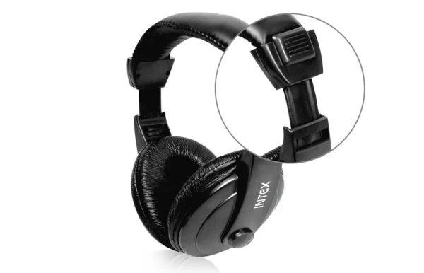 Intex Megablack Headphone