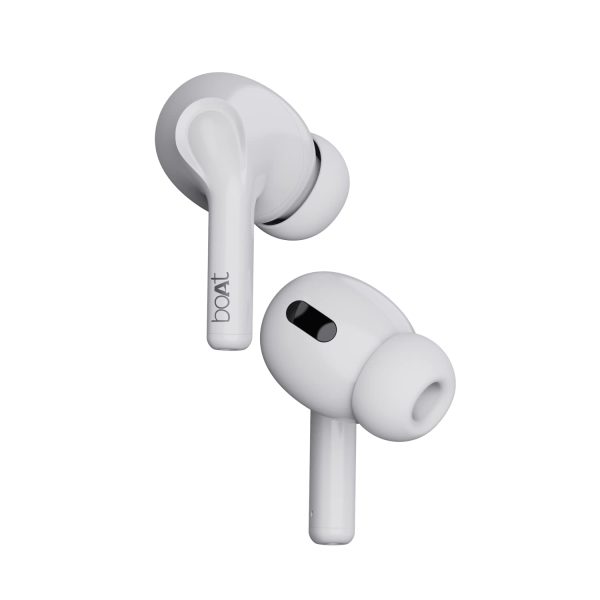 boAt Airdopes 161 TWS in Ear Earbuds with ASAP Charge, 17H Playtime, IWP, Bluetooth, Immersive Audio, IPX5, Touch Controls(Pearl White)