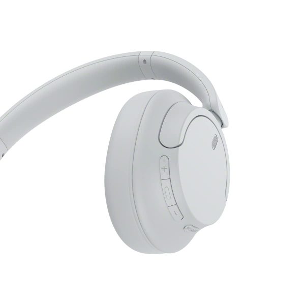 Sony WH-CH720N, Wireless Over-Ear Active Noise Cancellation Headphones with Mic, up to 35 Hours Playtime, Multi-Point Connection, App Support, AUX & Voice Assistant Support for Mobile Phones (White)