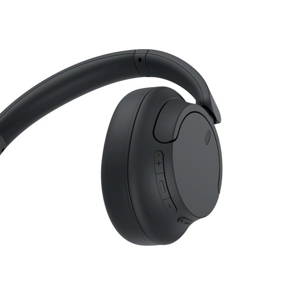 Sony WH-CH720N, Wireless Over-Ear Active Noise Cancellation Headphones with Mic, up to 35 Hours Playtime, Multi-Point Connection, App Support, AUX & Voice Assistant Support for Mobile Phones (Black)