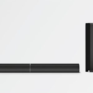 Philips Convertible Soundbar MMS8090B/94 2.1 Channel 80W, Optical-Connectivity Option with Supporting USB, AUX, FM & Remote Control (Black)