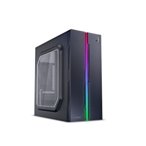 FINGERS RGB-Admiral Polycarbonate Computer Case - Black