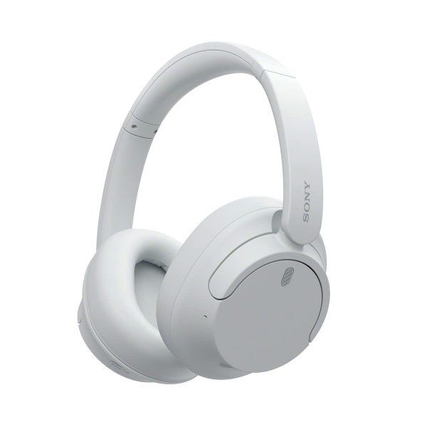 Sony WH-CH720N, Wireless Over-Ear Active Noise Cancellation Headphones with Mic, up to 35 Hours Playtime, Multi-Point Connection, App Support, AUX & Voice Assistant Support for Mobile Phones (White)