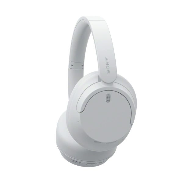 Sony WH-CH720N, Wireless Over-Ear Active Noise Cancellation Headphones with Mic, up to 35 Hours Playtime, Multi-Point Connection, App Support, AUX & Voice Assistant Support for Mobile Phones (White)