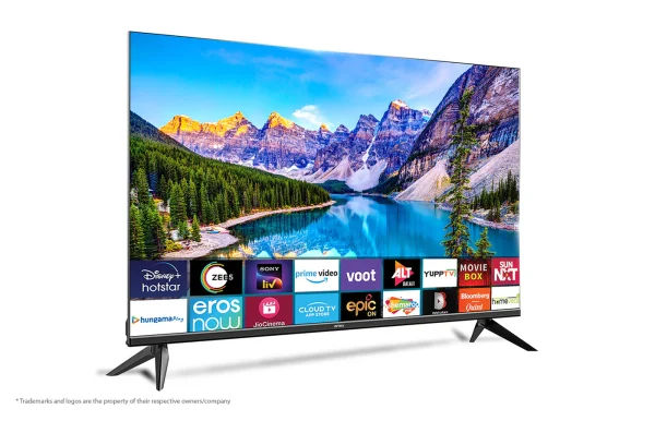 1m 08cm (43") 4K Ultra HD Smart Android 9.0 LED TV (LED-4327 UBTR) 4K UHD SMART