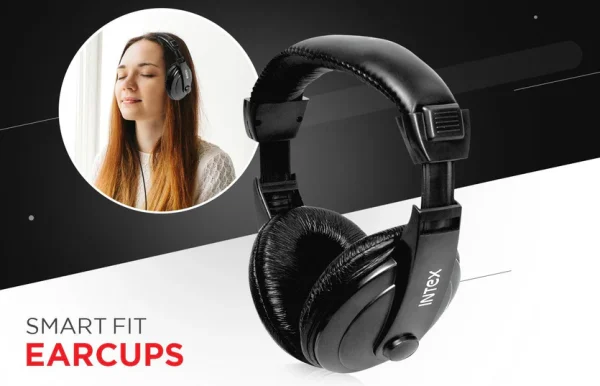 Intex Megablack Headphone