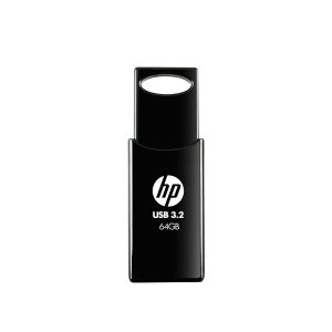 HP 712w 64GB USB 3.2 Flash Drive- Black