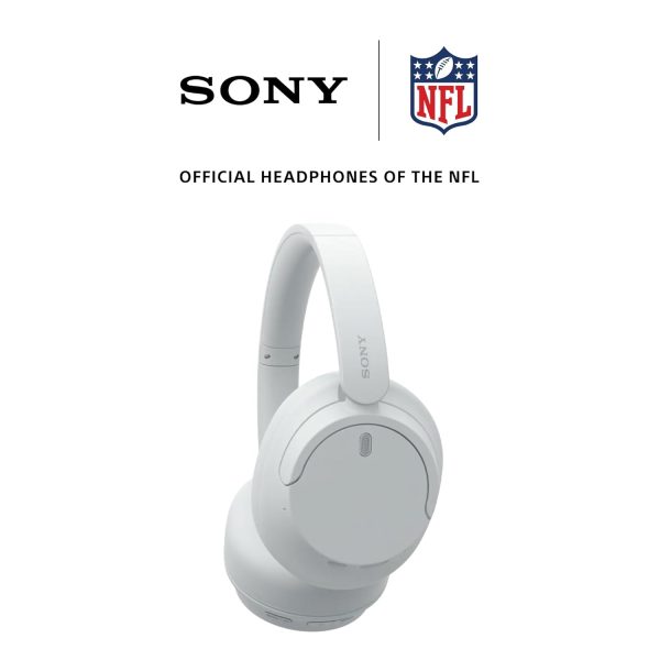 Sony WH-CH720N, Wireless Over-Ear Active Noise Cancellation Headphones with Mic, up to 35 Hours Playtime, Multi-Point Connection, App Support, AUX & Voice Assistant Support for Mobile Phones (White)