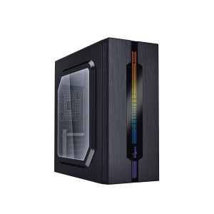 Fingers RGB-Bruno (SG) Computer Case (with Side Transparent Glass | Full ATX PC Cabinet with ARGB LEDs)