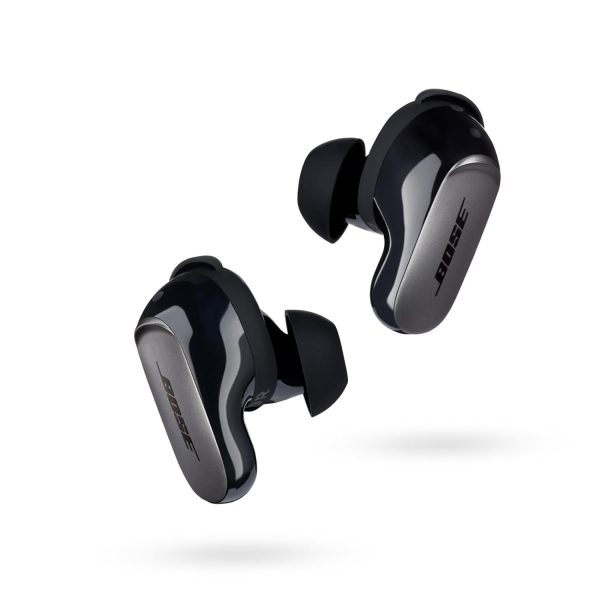 Bose New Quietcomfort Ultra Wireless Noise Cancelling in Ear Earbuds, Bluetooth Earbuds with Spatial Audio and World-Class Noise Cancellation, Black