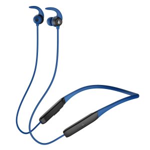 boAt Rockerz 255 Neo in-Ear Bluetooth Neckband with Mic with ENx Tech, Smart Magnetic Buds, ASAP Charge, Upto 25 Hours Playback, 12MM Drivers, Beast Mode, Dual Pairing (Furious Blue)