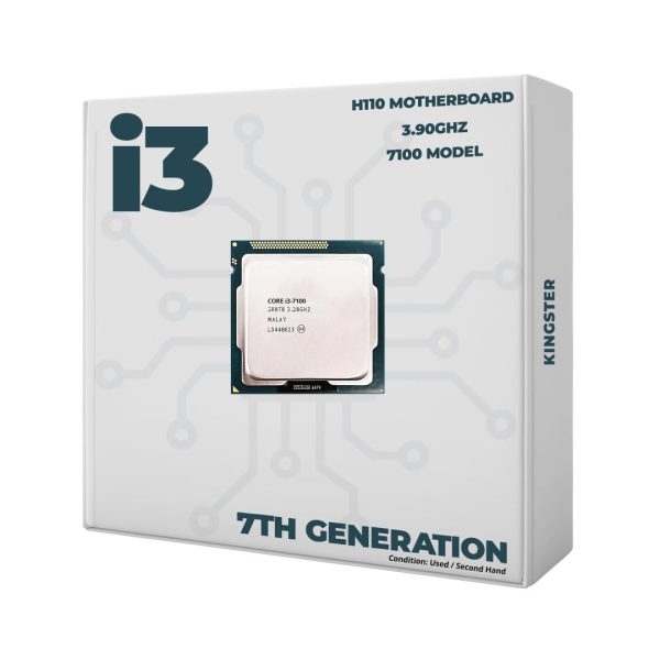 Core i3-6100 6th Generation 3.7 GHz LGA 1151 Socket 2 Cores 4 Threads 3MB Desktop Processor