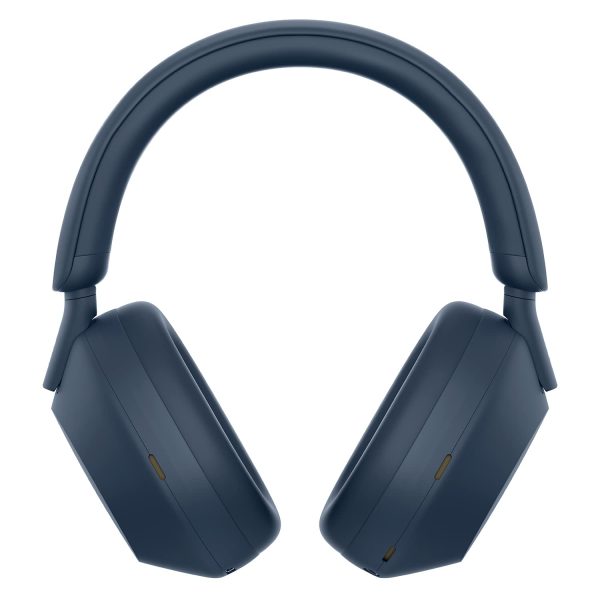 Sony WH-1000XM5 Wireless The Best Active Noise Cancelling Headphones, 8 Mics for Clear Calling, Battery- 40Hrs(w/o NC), 30Hrs(with NC), 3Min Quick Charge=3Hrs Playback, Multi Point Connectivity - Blue