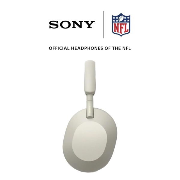 Sony WH-1000XM5 Best Active Noise Cancelling Wireless Bluetooth Over Ear Headphones with Mic for Clear Calling, up to 40 Hours Battery -White