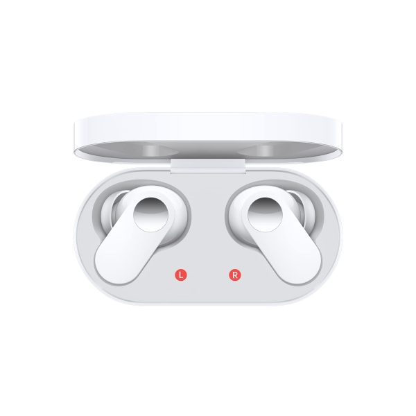 Oneplus Nord Buds True Wireless in Ear Earbuds with Mic, 12.4mm Titanium Drivers, Playback:Up to 30hr case, 4-Mic Design + AI Noise Cancellation, IP55 Rating, Fast Charging (White Marble)