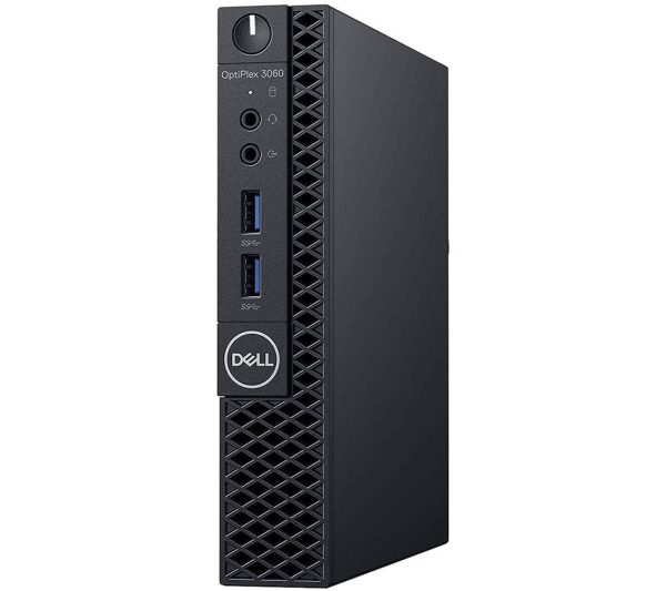 Dell OPTIPLEX 3060 Tiny Desktop (Intel Core i3 8th gen 2.5ghz, 16 GB RAM, 512gb SSD, Windows 11 (Upgraded), MS Office/ Intel HD Graphics/, USB 3.0, Ethernet,VGA), Black