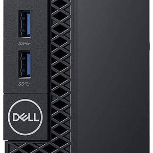 Dell OPTIPLEX 3060 Tiny Desktop (Intel Core i3 8th gen 2.5ghz, 8 GB RAM, 240gb SSD, Windows 11 (Upgraded), MS Office/ Intel HD Graphics/, USB 3.0, Ethernet,VGA), Black