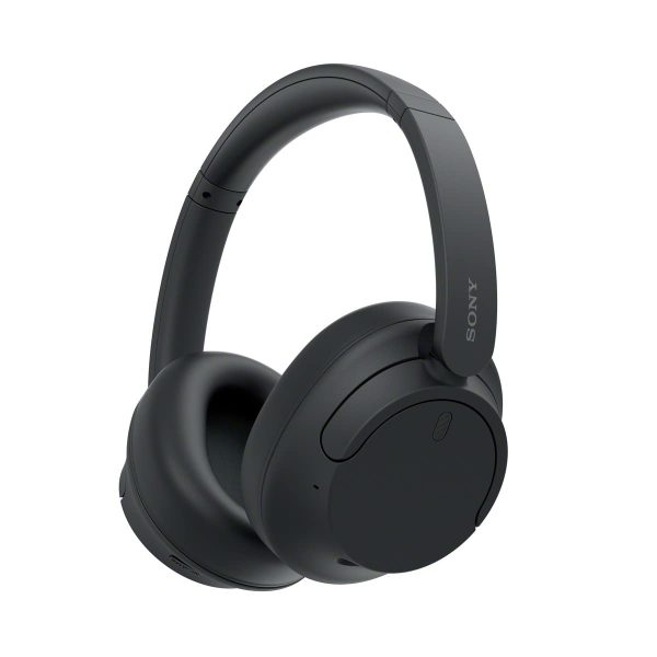 Sony WH-CH720N, Wireless Over-Ear Active Noise Cancellation Headphones with Mic, up to 35 Hours Playtime, Multi-Point Connection, App Support, AUX & Voice Assistant Support for Mobile Phones (Black)