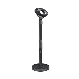 FINGERS Mic Stand-11 (Microphone Stand with Adjustable Height 23 cm to 33.5 cm and Robust base)