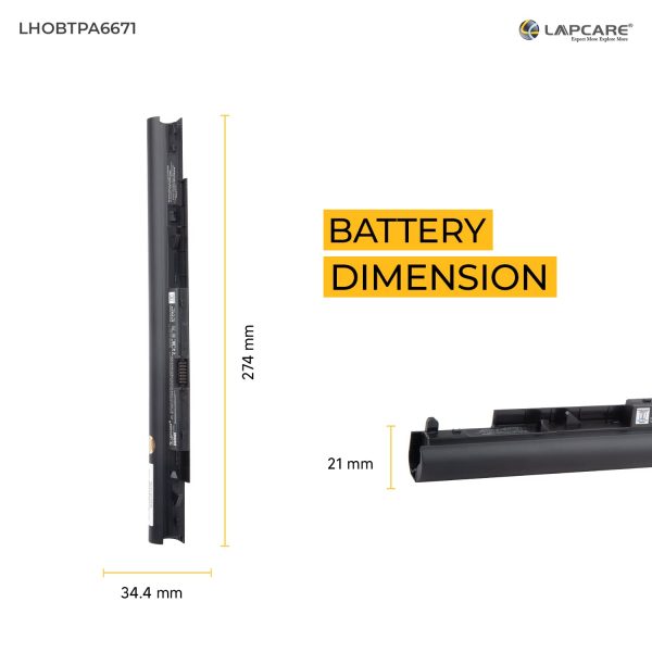 Lapcare JC03 JC04 Laptop Battery for Hp 15-BS 15-BW 17-BS Notebook PC Series fits 17-bs067cl 17-bs049dx 17-bs011dx 15-bs015dx 15-bs212wm 15-bw011dx Spare 919701-850 TPN-W129 Battery