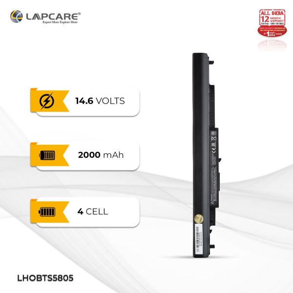 Lapcare HS04 Laptop Battery for HP 807956-001 807957-001 HS03 807612-421 807611-221 240 G4 HSTNN-LB6U HSTNN-DB7I HSTNN-LB6V TPN-I119- (Black)