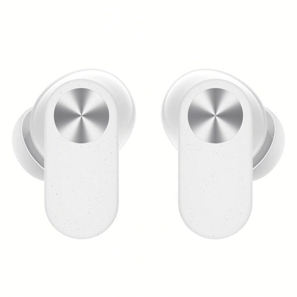 OnePlus Nord Buds 2 TWS in Ear Earbuds with Mic, Upto 25dB ANC 12.4mm Dynamic Titanium Drivers, Playback:Upto 36hr case, 4-Mic Design, IP55 Rating, Fast Charging [Lightening White]