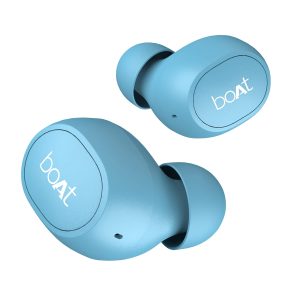 boAt Airdopes 171 in Ear Bluetooth True Wireless Earbuds with Upto 13 Hours Battery, IPX4, Bluetooth v5.0, Dual Tone Finish with Mic (Mysterious Blue)