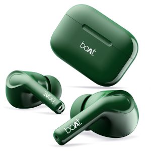 boAt Airdopes 161 in Ear Earbuds(Olive green)