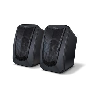 FINGERS FunBeats USB Multimedia Speaker (6 W 2.0 Channel | Volume Controller | Powerful Bass | Black Standard)