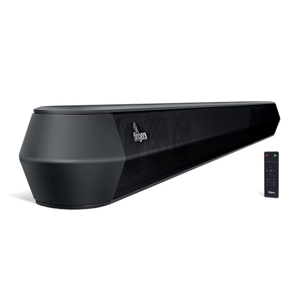 FINGERS Octane-65 Multimedia Sound Bar with Powerful 65 Watts, 2.0 Channel, Bluetooth, USB, AUX, Optical, HDMI ARC, Wall Mountable & Remote Control