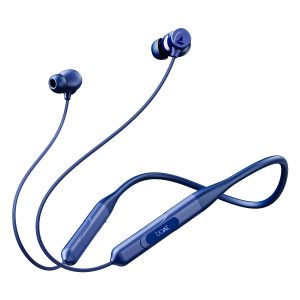 boAt Rockerz 255 ANC Bluetooth Neckband with 100 Hours Playback, Spatial Audio, 32dB ANC, ASAP Charge(10Mins=24HRS), 3 Mics AI ENx Tech,13mm Drivers & Dual EQ Modes(Marine Blue), in Ear