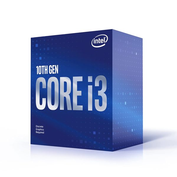 Intel Core i3-10100F 10th Generation LGA1200 Desktop Processor 4, 4 Cores 8 Threads up to 4.30GHz 6MB Cache