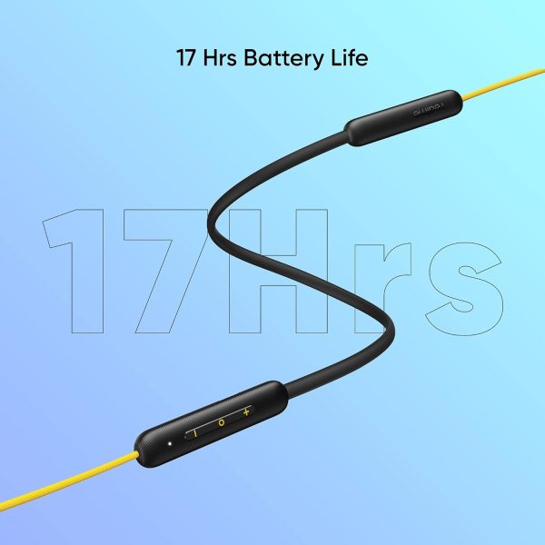 realme Buds Wireless 2 Neo Bluetooth in Ear Earphones with Mic, Fast Charging & Up to 17Hrs Playtime (Black)