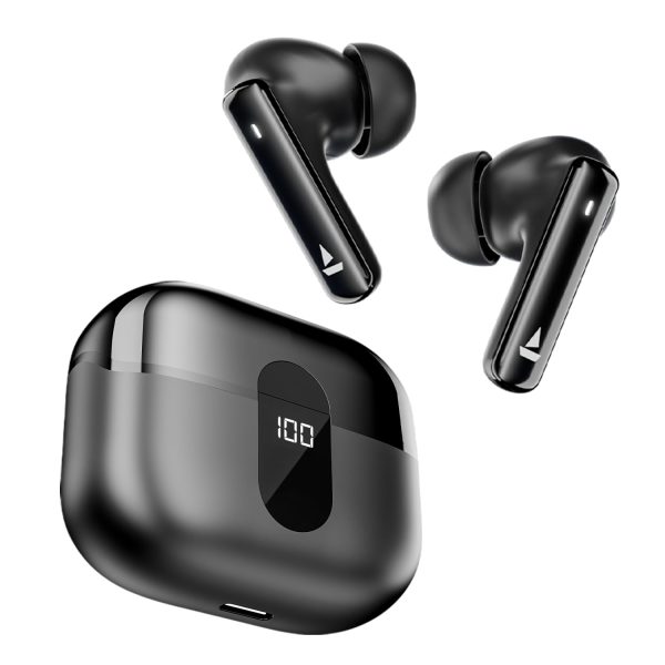 boAt Airdopes 121 Pro Plus Truly Wireless in Ear Ear Buds w/ 100 hrs Playtime, 4 Mics with ENx™, 50ms Low-Latency Beast™ Mode, ASAP™ Charge, IWP™ Tech, BT v5.3 & IPX5(Black)