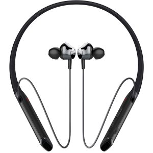 Philips Audios Performance TAPN402BK in-Ear Neckband Bluetooth Earphones with IPX4 Splash-Proof Design, Upto 14H Playtime, Built-in Mic & Deep Bass (Black)