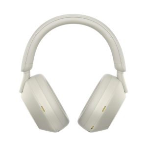 Sony WH-1000XM5 Best Active Noise Cancelling Wireless Bluetooth Over Ear Headphones with Mic for Clear Calling, up to 40 Hours Battery -White