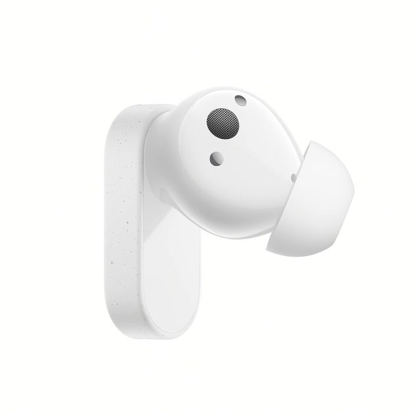 OnePlus Nord Buds 2 TWS in Ear Earbuds with Mic, Upto 25dB ANC 12.4mm Dynamic Titanium Drivers, Playback:Upto 36hr case, 4-Mic Design, IP55 Rating, Fast Charging [Lightening White]