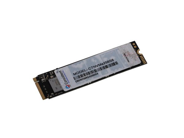 Consistent 256GB NVMe PCIe M.2 SSD 2280, 3D NAND with SLC Cache, Up to 2200MB/s, 5 Years Warranty