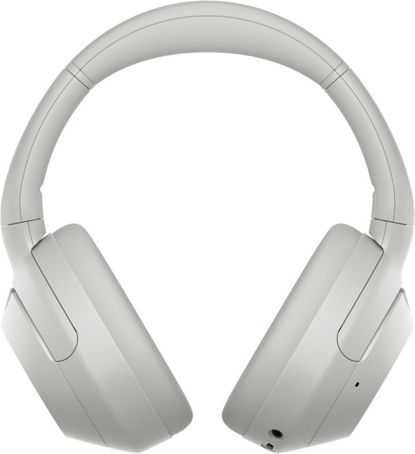 Sony ULT WEAR Wireless Noise Cancelling Headphones, Head Phones Made with Recycled Plastic Material, Boosted Bass with ULT Button, Thermo-Foaming Design for Comfort, Over-Ear Headphones (Off White)