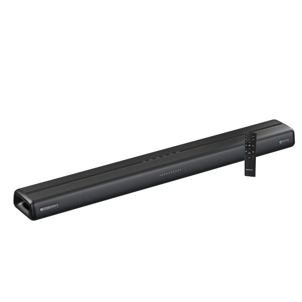 Zebronics ZEB-Jukebar 3820A PRO with Alexa built-in, English/Hindi, BT, Powerful Soundbar 80W RMS, smart App control, music streaming, advanced dual far field mics, inbuilt dual sub, HDMI ARC, Optical