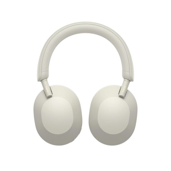 Sony WH-1000XM5 Best Active Noise Cancelling Wireless Bluetooth Over Ear Headphones with Mic for Clear Calling, up to 40 Hours Battery -White