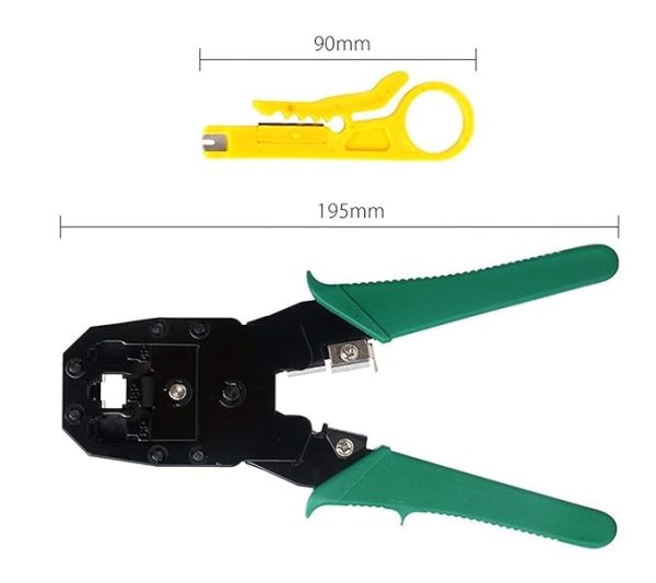 Terabyte Modular Crimping Tool (Black)