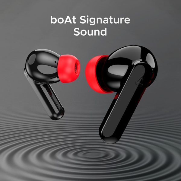 boAt Airdopes Ultra Plus TWS in Ear Earbuds with 50 HRS Playback, 4-MIC ENx Technology & ASAP Charge(Active Black)