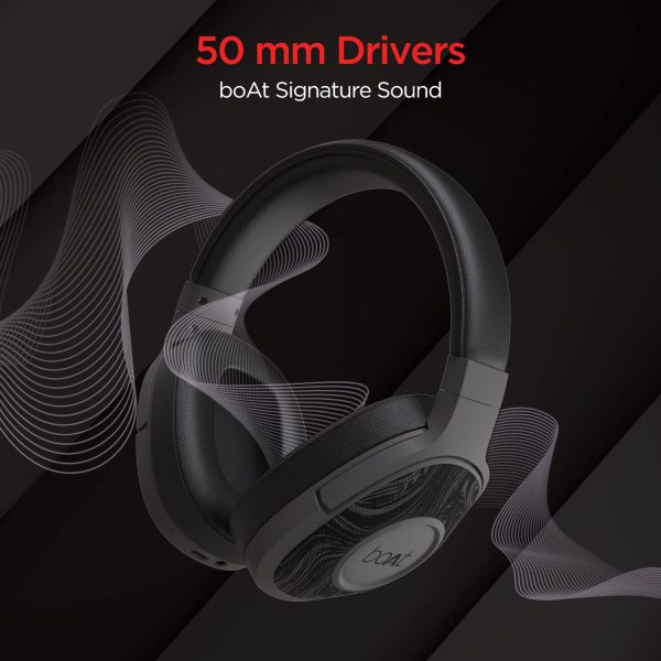 About this item Playback- The mighty 500mAh battery capacity offers a superior playback time of up to 20 Hours Drivers- Its 50mm dynamic drivers help pump out immersive audio all day long Ear Cushions- It has been ergonomically designed and structured as an over-ear headphone to provide the best user experience with its plush padded ear cushions. Physical Noise Isolation- It comes with physical Noise Isolation feature for pure audio bliss Connectivity- Tap into instant wireless connectivity with the latest Bluetooth V5.0 Dual Modes- It comes with dual connectivity, wireless via its bluetooth and wired with its aux port 1 year warranty from the date of purchase