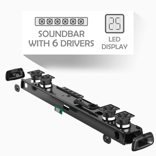 ZEBRONICS Zeb Jukebar 9200 DWS Dolby Digital Plus Soundbar Supporting Bluetooth USB/AUX/Optical in/HDMI(ARC), Wall mountable with LED Display and Media Controls